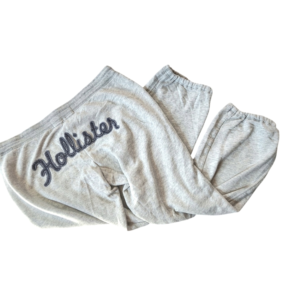 2000s Hollister Butt Spellout Y2k Vintage Grunge Grey Lowrise Swears